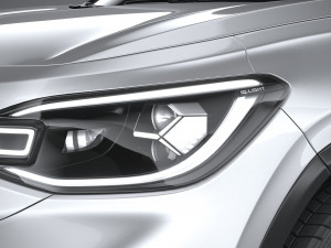 Volkswagen ID6 Crozz 2022 3Dモデル
