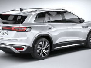 Volkswagen ID6 Crozz 2022 3Dモデル