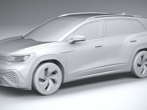 Volkswagen ID6 Crozz 2022 3Dモデル