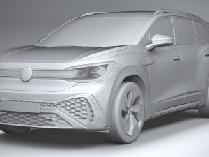 Volkswagen ID6 Crozz 2022 3Dモデル