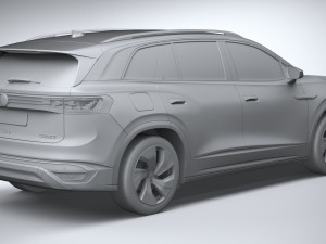 Volkswagen ID6 Crozz 2022 3Dモデル