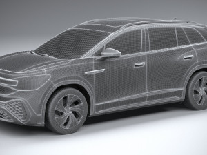Volkswagen ID6 Crozz 2022 3Dモデル