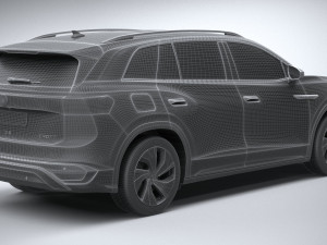 Volkswagen ID6 Crozz 2022 3Dモデル
