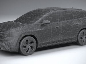 Volkswagen ID6 Crozz 2022 3Dモデル