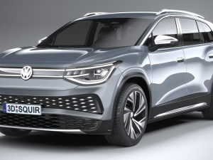 Volkswagen ID6 X 2022 3D 모델