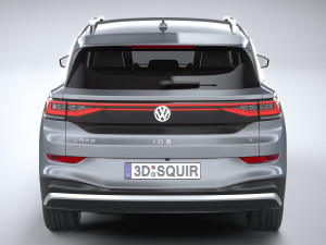 Volkswagen ID6 X 2022 3D 모델