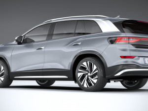 Volkswagen ID6 X 2022 3D 모델