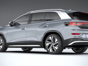 Volkswagen ID6 X 2022 3D Model