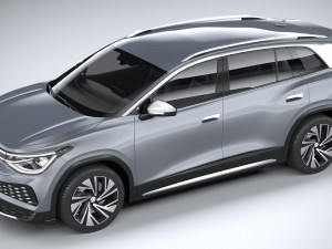 Volkswagen ID6 X 2022 3D 모델
