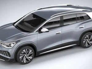 Volkswagen ID6 X 2022 3D Model