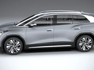 Volkswagen ID6 X 2022 3D Model