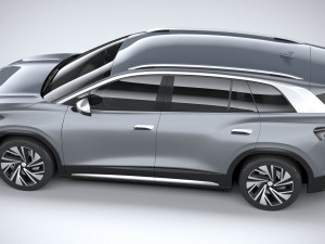 Volkswagen ID6 X 2022 3D 모델