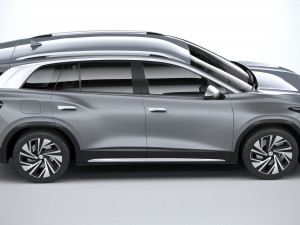 Volkswagen ID6 X 2022 3D 모델