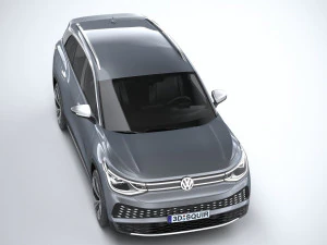 Volkswagen ID6 X 2022 3D Model