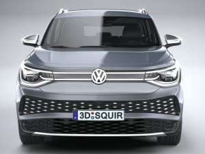 Volkswagen ID6 X 2022 3D 모델