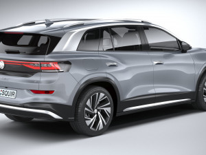 Volkswagen ID6 X 2022 3D 모델