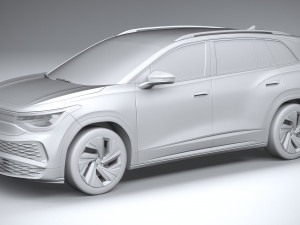 Volkswagen ID6 X 2022 3D 모델