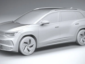Volkswagen ID6 X 2022 3D Model