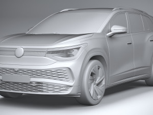 Volkswagen ID6 X 2022 3D 모델