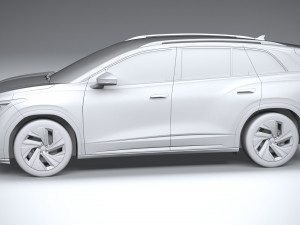 Volkswagen ID6 X 2022 3D 모델