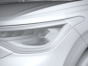 Volkswagen ID6 X 2022 3D Model