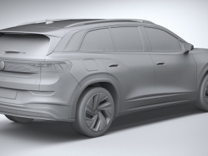 Volkswagen ID6 X 2022 3D 모델