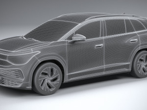 Volkswagen ID6 X 2022 3D 모델