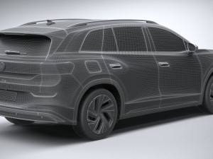 Volkswagen ID6 X 2022 3D 모델