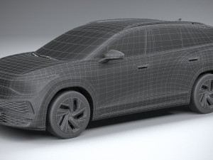Volkswagen ID6 X 2022 3D 모델