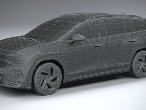 Volkswagen ID6 X 2022 3D Model