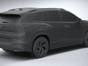 Volkswagen ID6 X 2022 3D Model