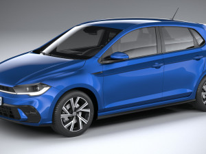 Volkswagen Polo 2022 3D 모델