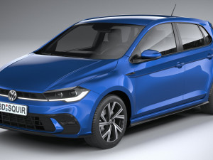 Volkswagen Polo 2022 3D Model
