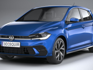 Volkswagen Polo 2022 3D Model
