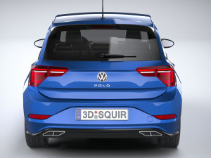 Volkswagen Polo 2022 3D Model