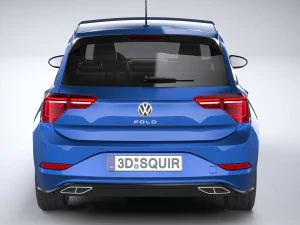 Volkswagen Polo 2022 3D Model
