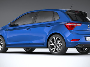 Volkswagen Polo 2022 3D Model