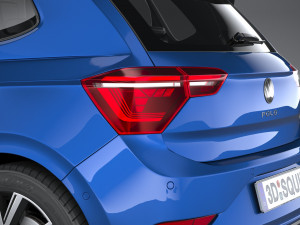 Volkswagen Polo 2022 3D Model