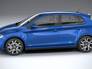 Volkswagen Polo 2022 3D Model