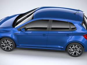 Volkswagen Polo 2022 3D Model
