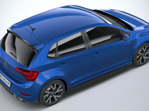 Volkswagen Polo 2022 3D Model