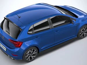 Volkswagen Polo 2022 3D Model