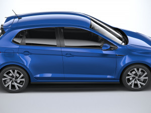 Volkswagen Polo 2022 3D Model
