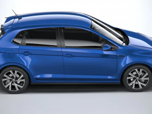Volkswagen Polo 2022 3D Model