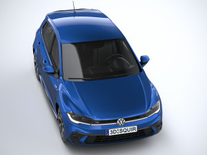 Volkswagen Polo 2022 3D Model