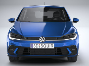 Volkswagen Polo 2022 3D Model