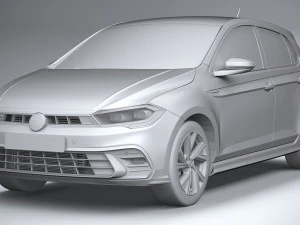Volkswagen Polo 2022 3D Model