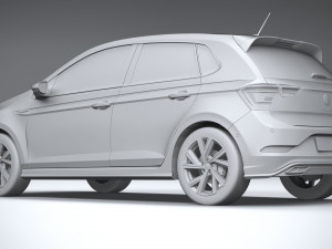 Volkswagen Polo 2022 3D Model