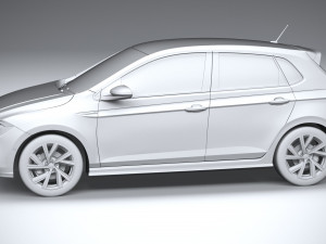 Volkswagen Polo 2022 3D Model