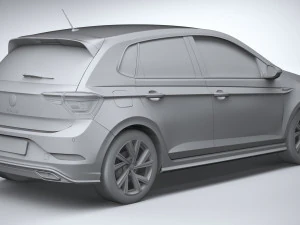 Volkswagen Polo 2022 3D Model